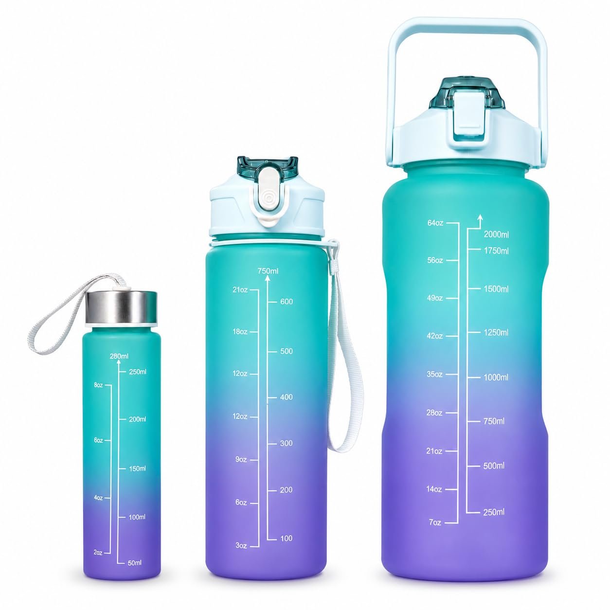 Color Motivational Bottle Set of 3 (Loose)